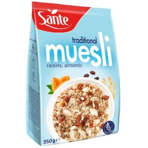 موسلي  بالزبيب واللوز 350 جمSante